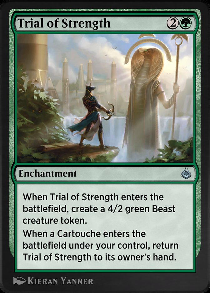 Trial of Strength (Amonkhet Remastered #223)