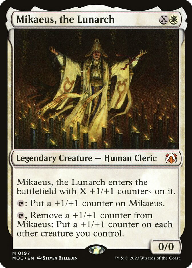 Mikaeus, the Lunarch (March of the Machine Commander #197)