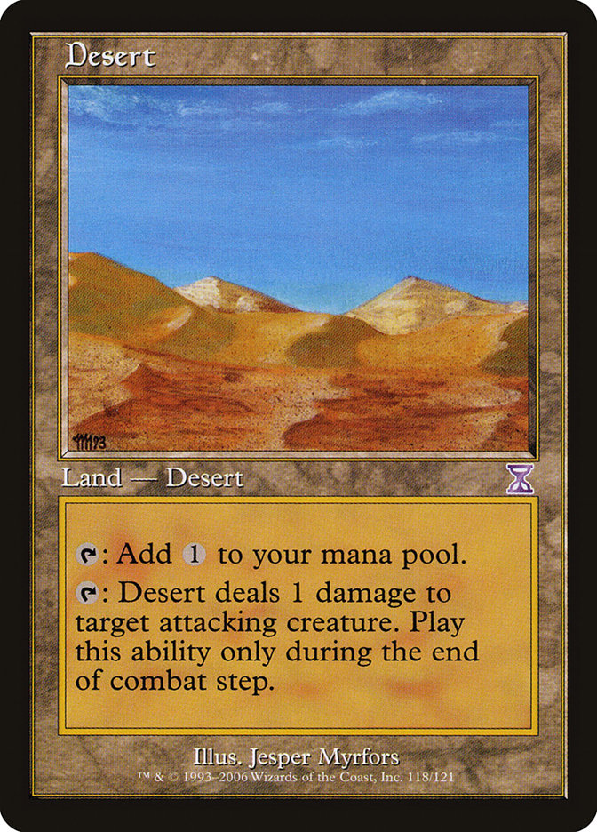 Desert (Time Spiral Timeshifted #118)