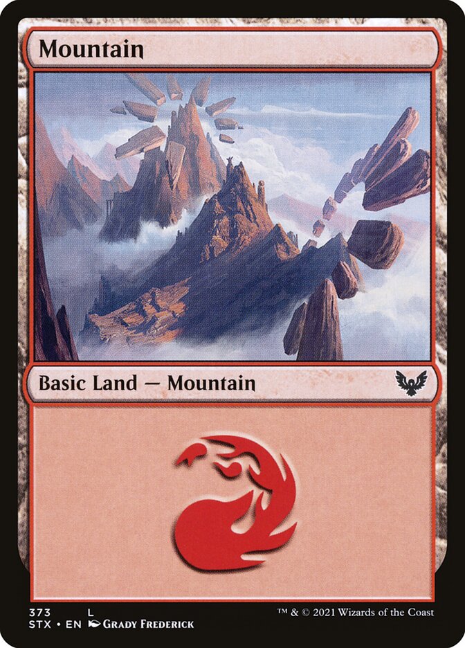 Mountain (Strixhaven: School of Mages #373)