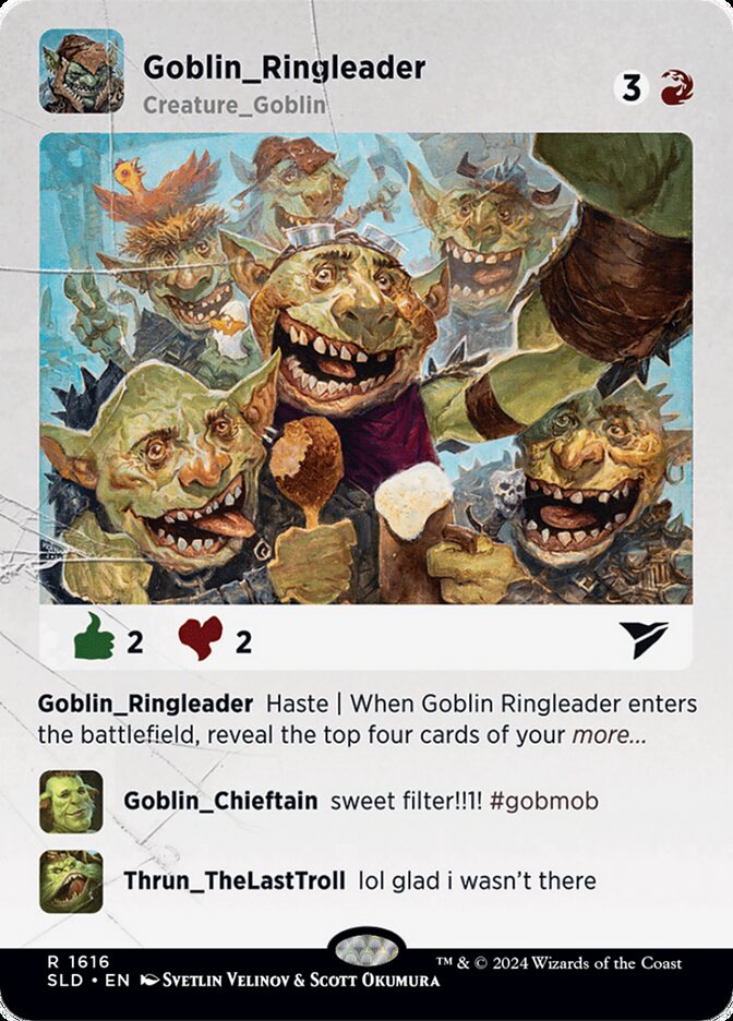 Goblin Ringleader (Secret Lair Drop #1616)