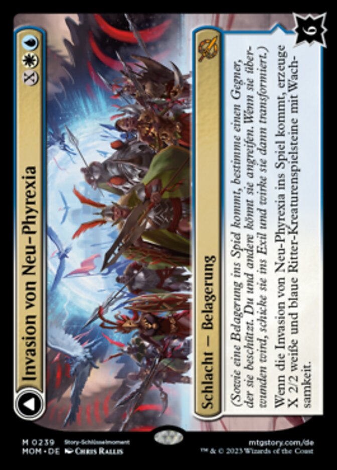 Invasion of New Phyrexia // Teferi Akosa of Zhalfir (March of the Machine #239)