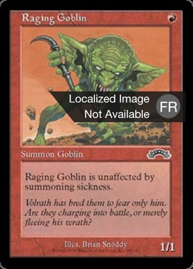 Raging Goblin (Exodus #96)