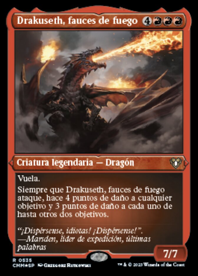 Drakuseth, fauces de fuego