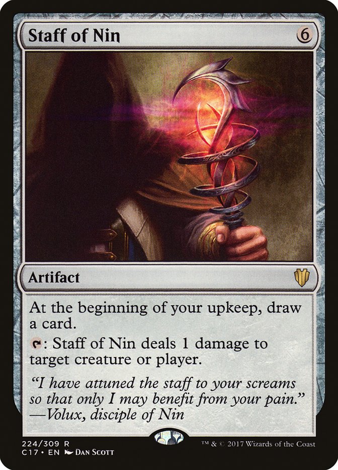 Staff of Nin (Commander 2017 #224)