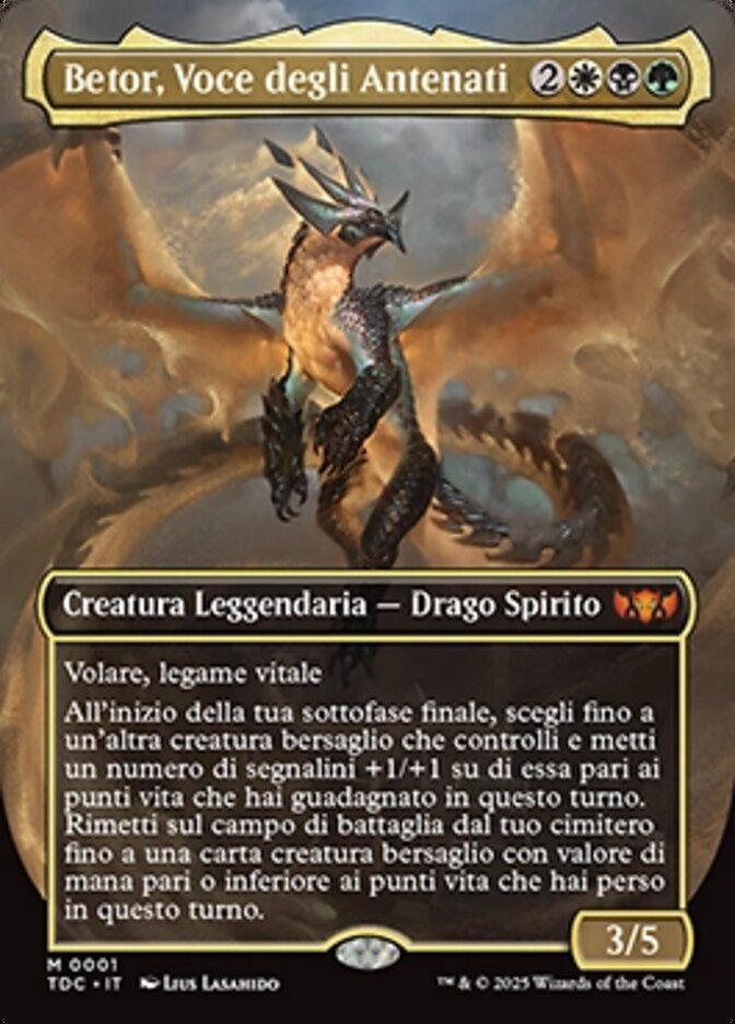 Betor, Voce degli Antenati