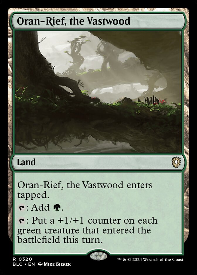 Oran-Rief, the Vastwood (Bloomburrow Commander #320)