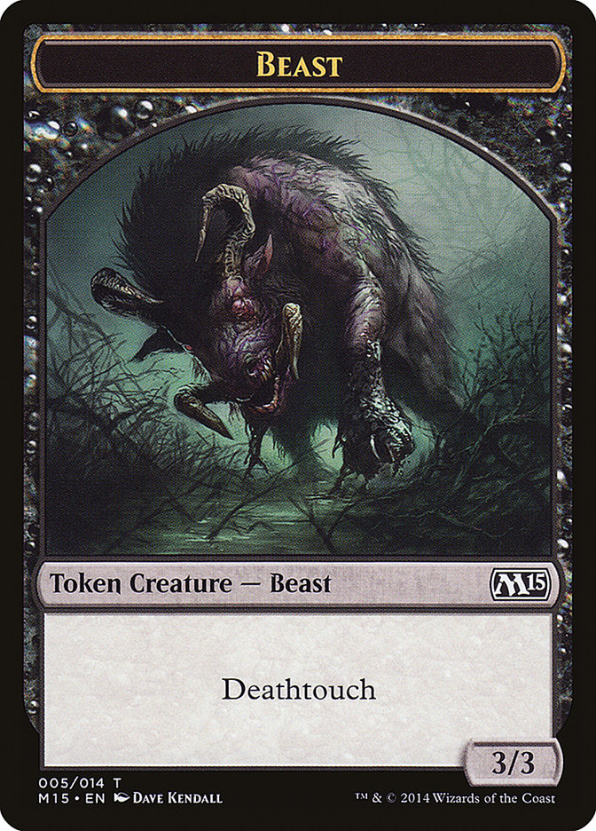 Beast (Magic 2015 Tokens #5)
