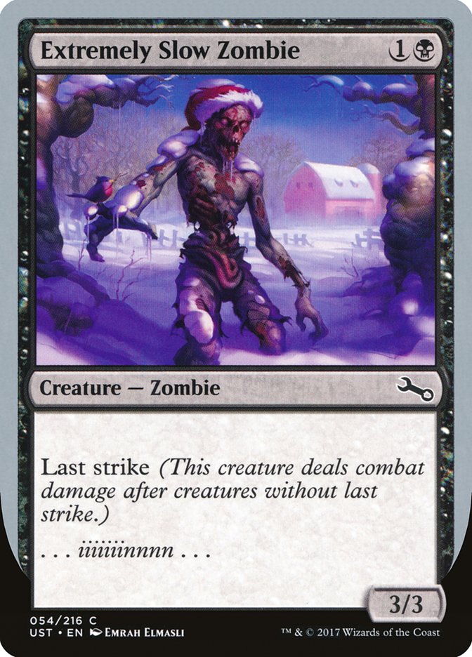 Extremely Slow Zombie (Unstable #54c)