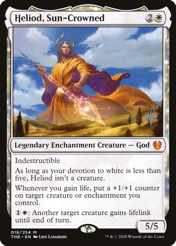Heliod, Sun-Crowned (Theros Beyond Death Promos #18p)