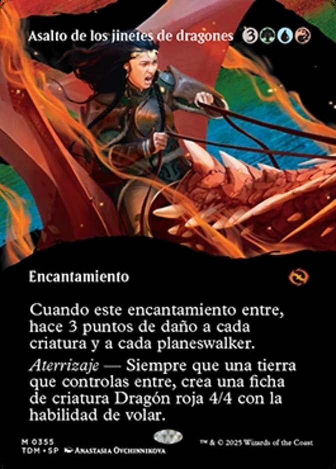 Asalto de los jinetes de dragones