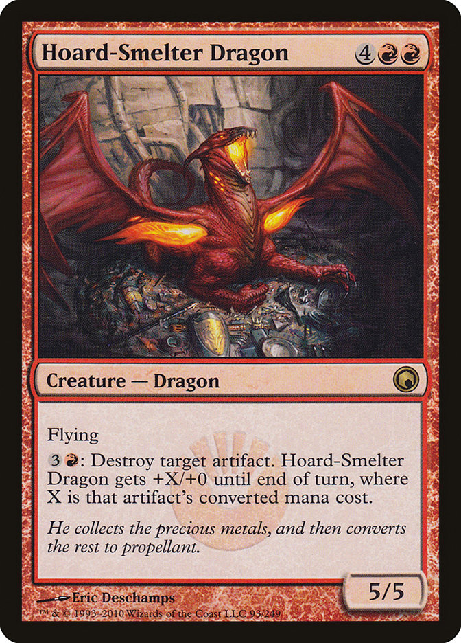 Hoard-Smelter Dragon (Scars of Mirrodin #93)