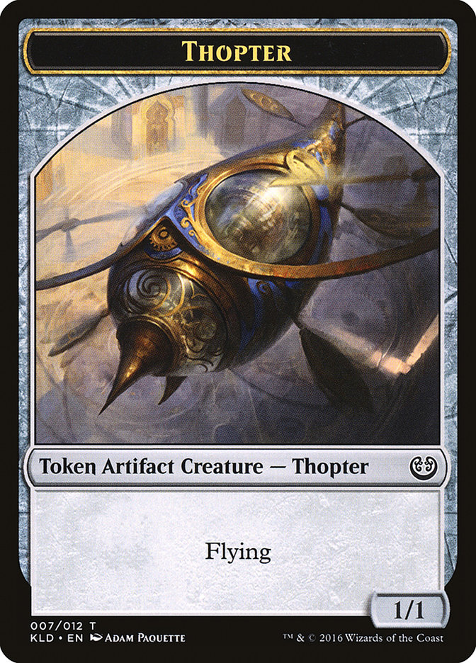 Thopter (Kaladesh Tokens #7)