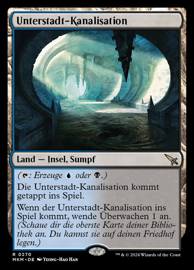 Unterstadt-Kanalisation