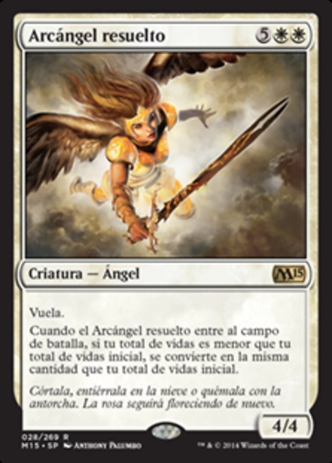 Resolute Archangel (Magic 2015 #28)