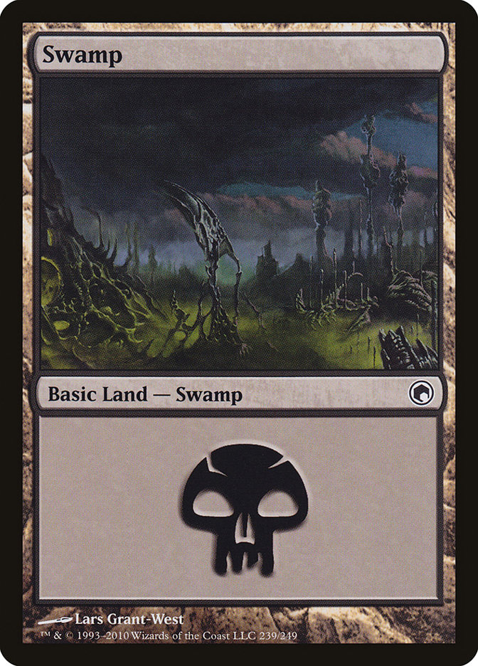 Swamp (Scars of Mirrodin #239)