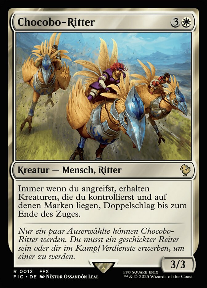 Chocobo-Ritter