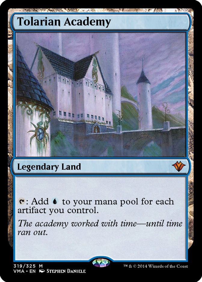 Tolarian Academy · Vintage Masters (VMA) #319 · Scryfall Magic The 