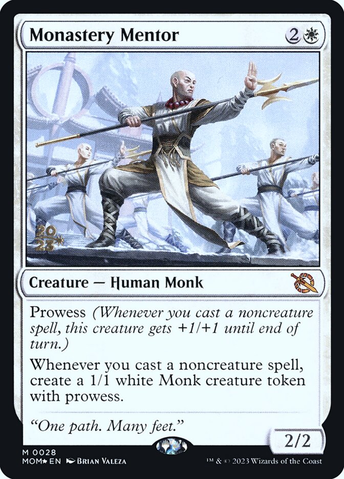 Monastery Mentor (March of the Machine Promos #28s)