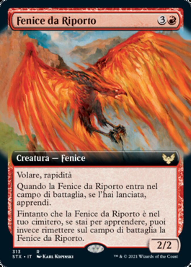 Retriever Phoenix (Strixhaven: School of Mages #313)