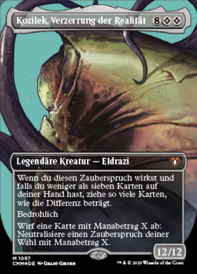 Kozilek, the Great Distortion (Commander Masters #1057)