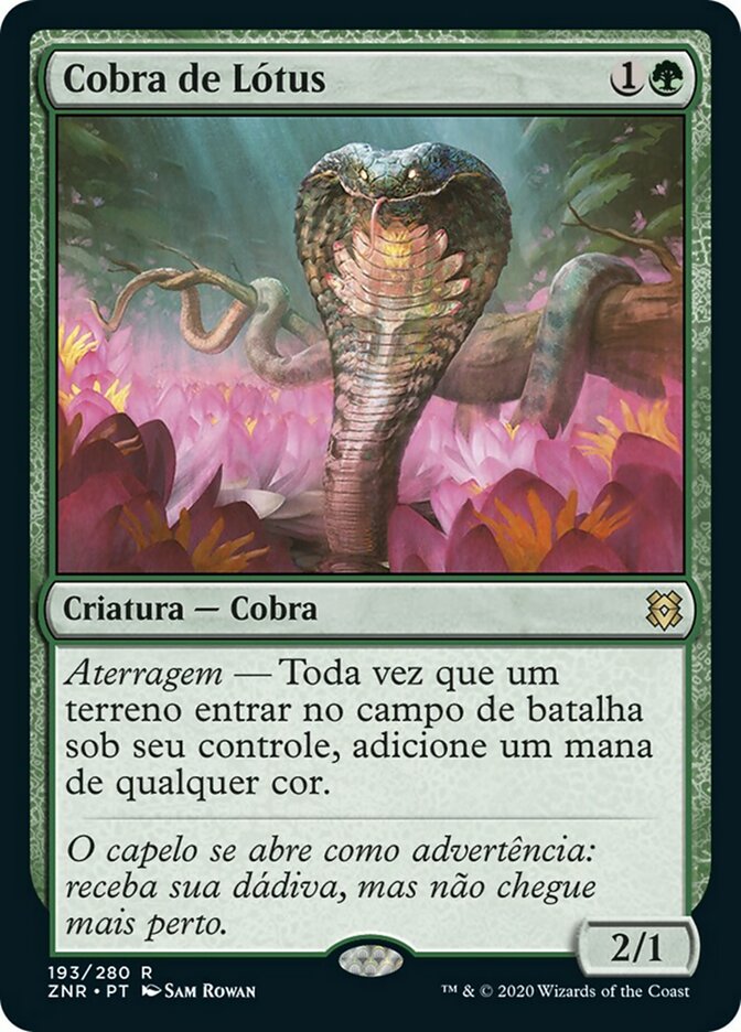 Lotus Cobra (Zendikar Rising #193)