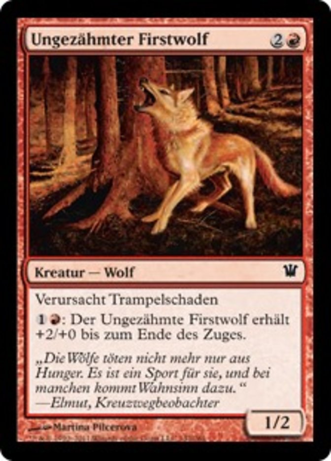 Ungezähmter Firstwolf