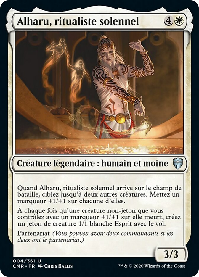 Alharu, Solemn Ritualist (Commander Legends #4)