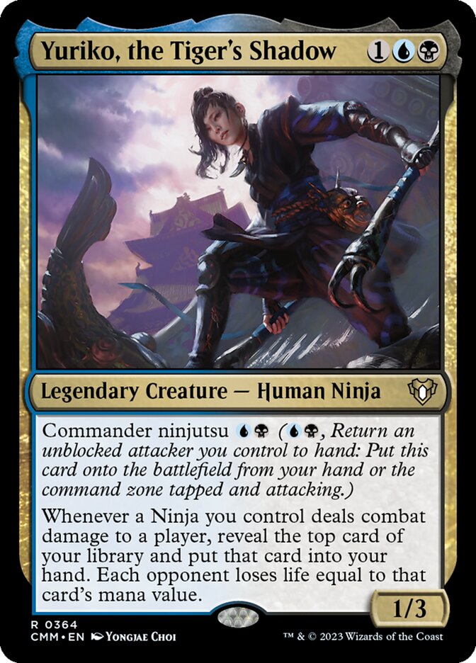 Yuriko, the Tiger's Shadow · Commander Masters (CMM) #364