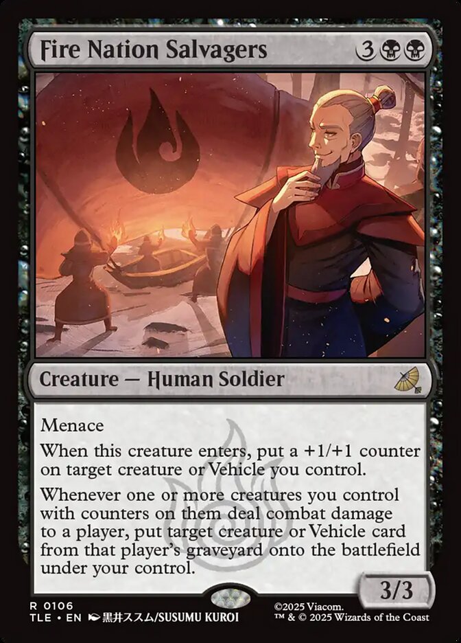 Fire Nation Salvagers MTG card