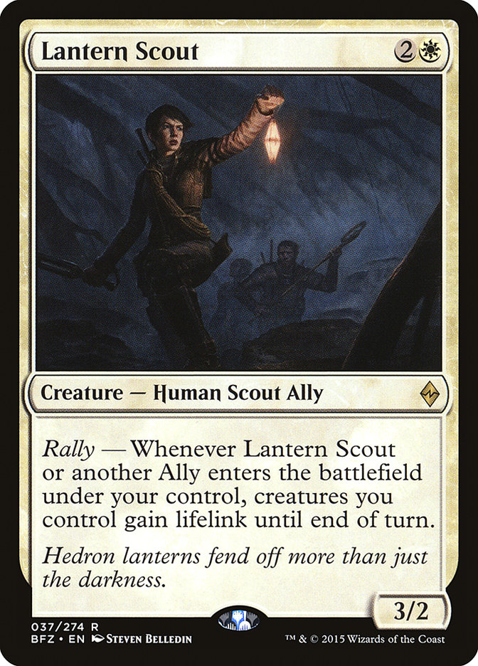Lantern Scout (Battle for Zendikar #37)