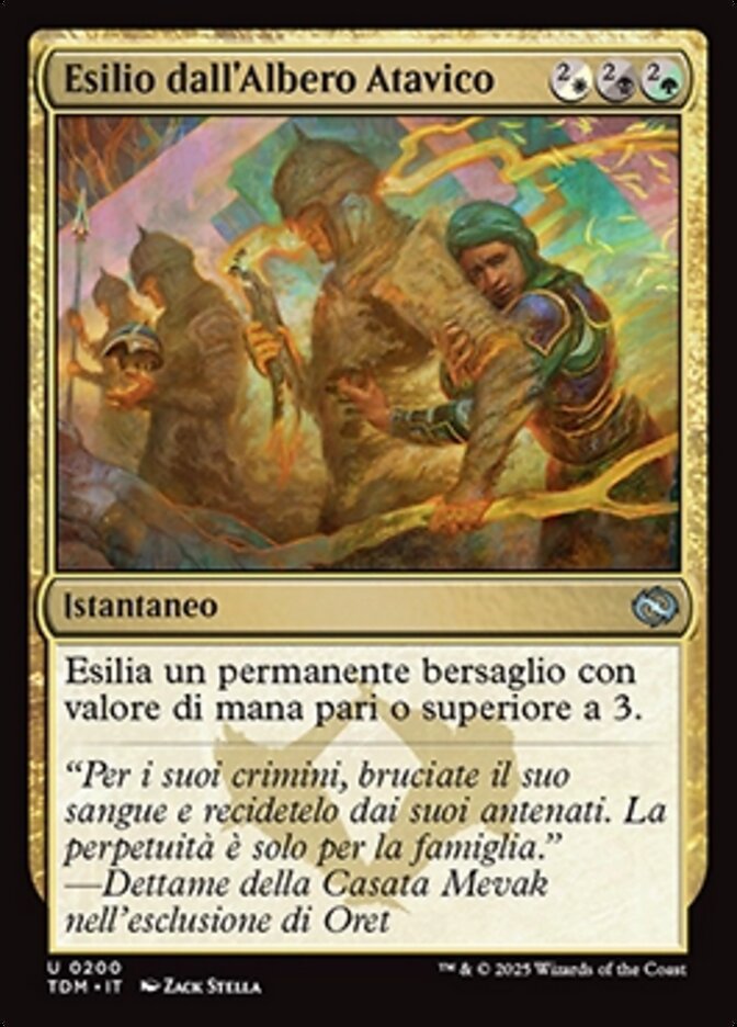 Esilio dall'Albero Atavico