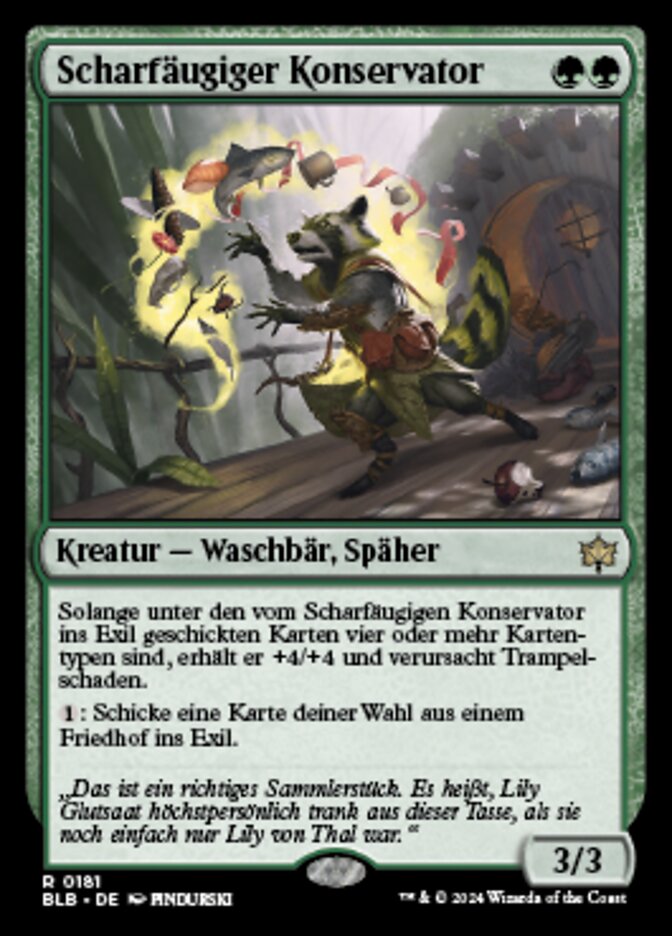 Keen-Eyed Curator (Bloomburrow #181)