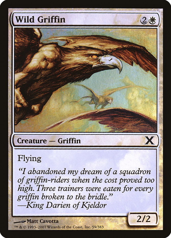 Wild Griffin (Tenth Edition #59★)