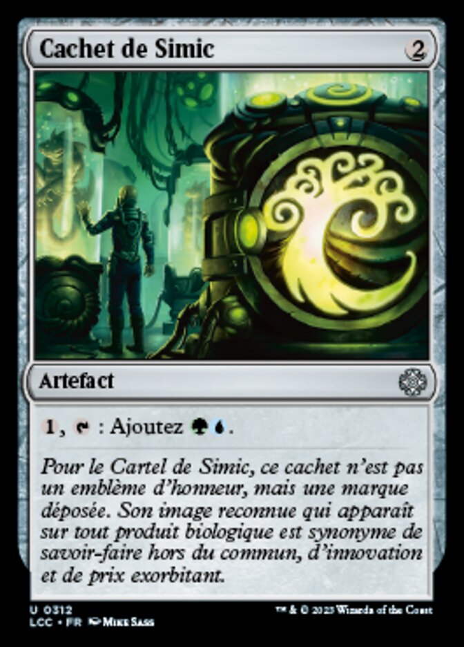 Simic Signet (The Lost Caverns of Ixalan Commander #312)