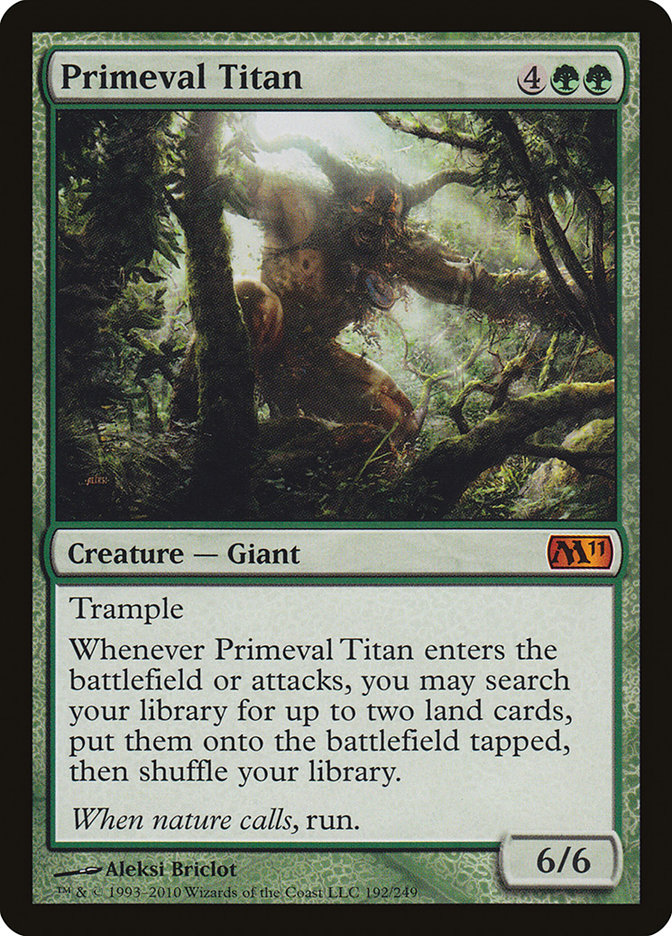 Primeval Titan (Magic 2011 #192)