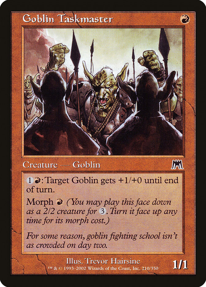 Goblin Taskmaster (Onslaught #210)