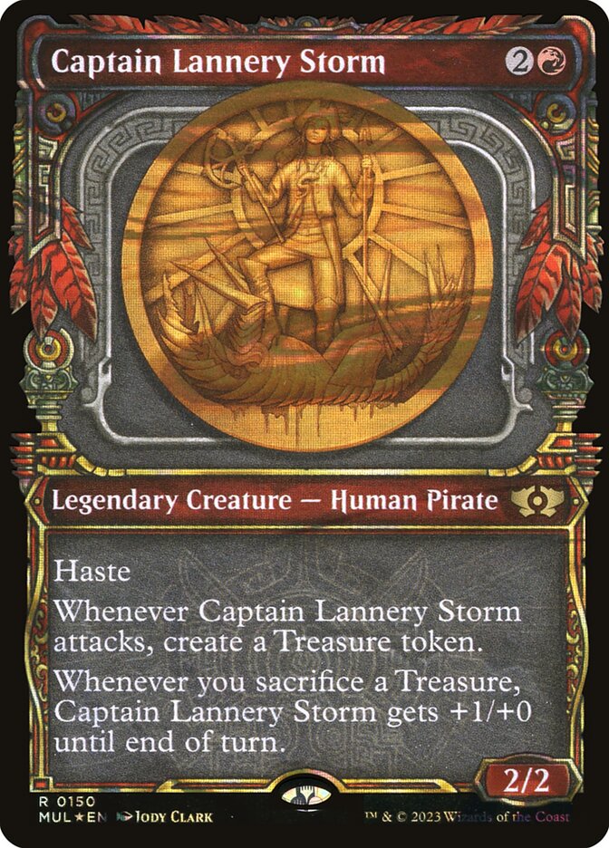 Captain Lannery Storm (Multiverse Legends #150)