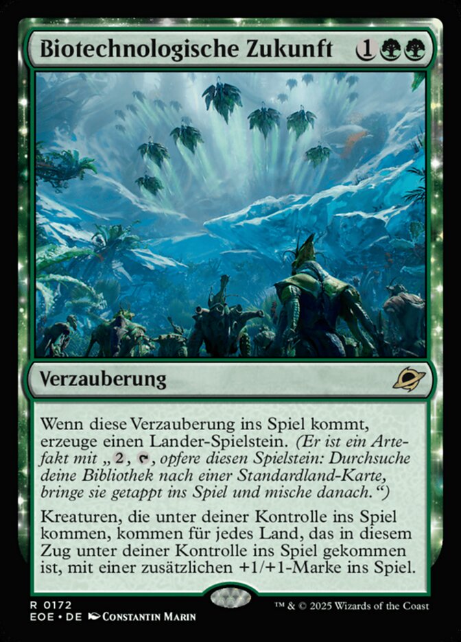 Biotechnologische Zukunft