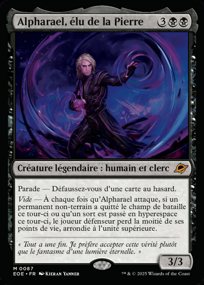 Alpharael, élu de la Pierre
