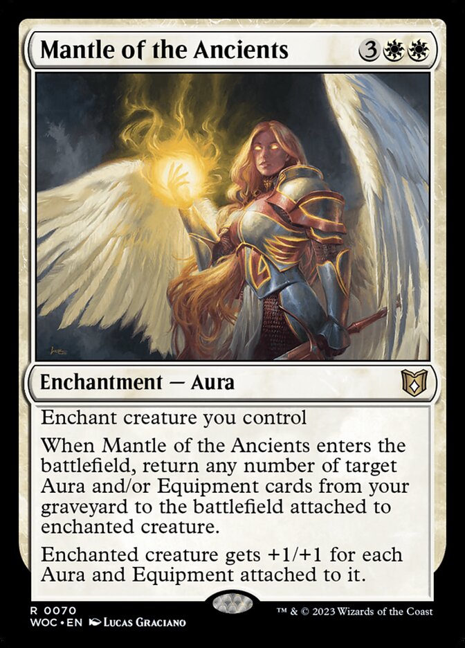 Mantle of the Ancients (Wilds of Eldraine Commander #70)