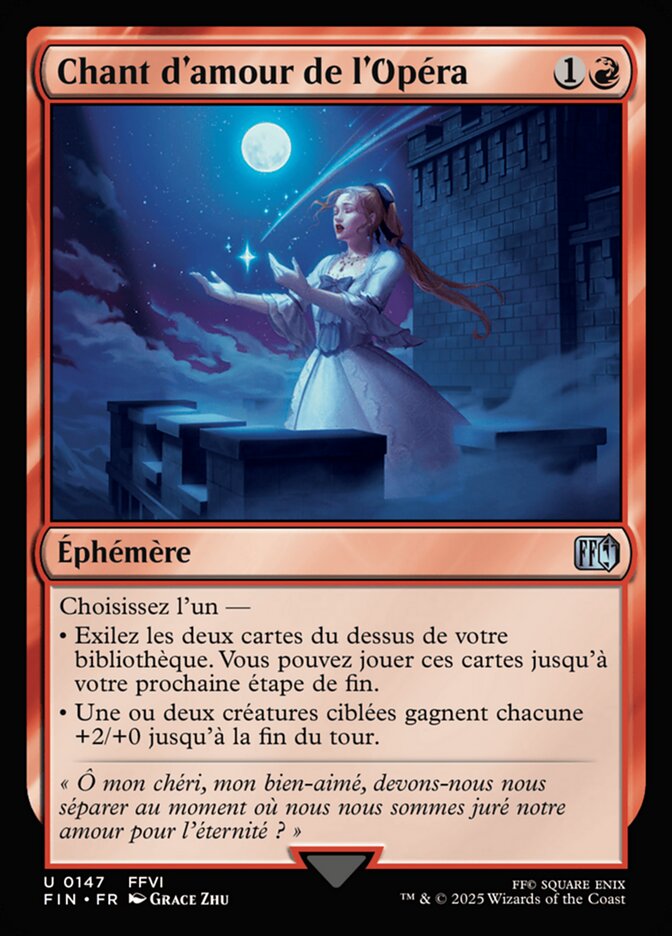 Chant d'amour de l'Opéra