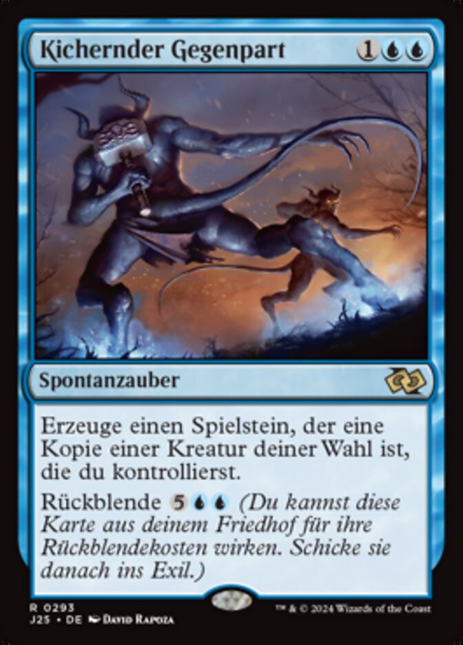 Kichernder Gegenpart