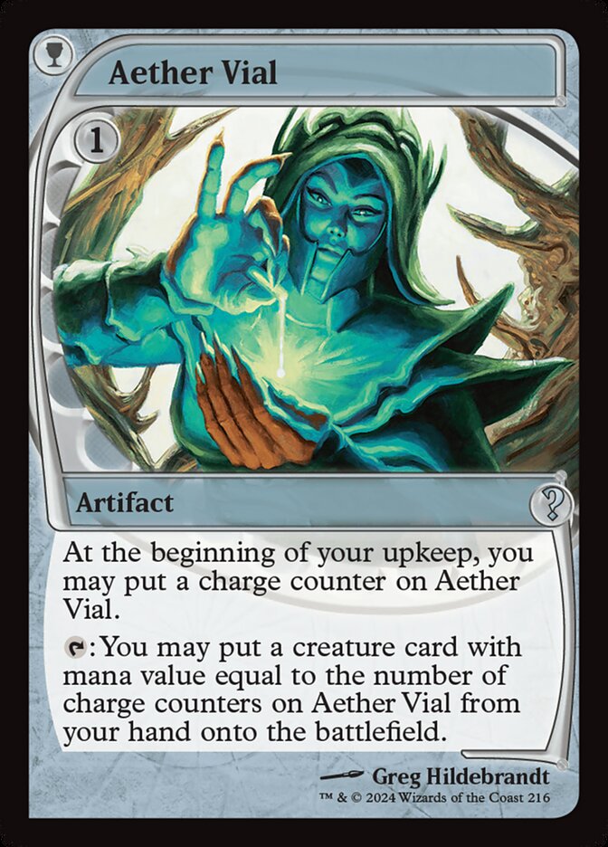 Aether Vial (Mystery Booster 2 #216)