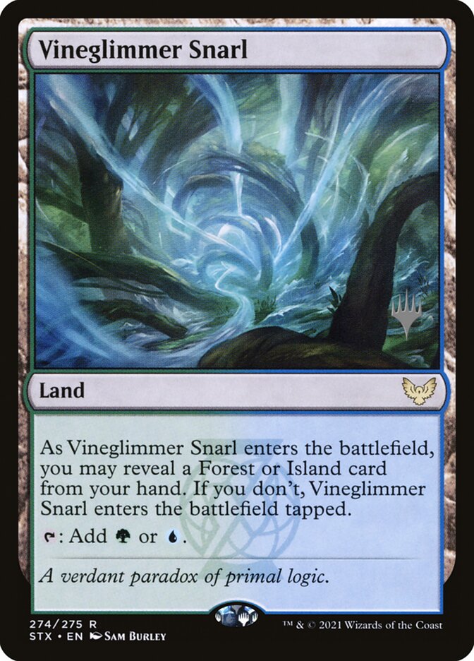 Vineglimmer Snarl (Strixhaven: School of Mages Promos #274p)