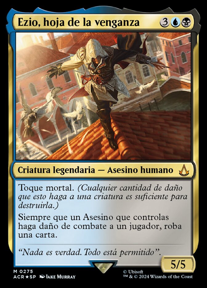 Ezio, hoja de la venganza