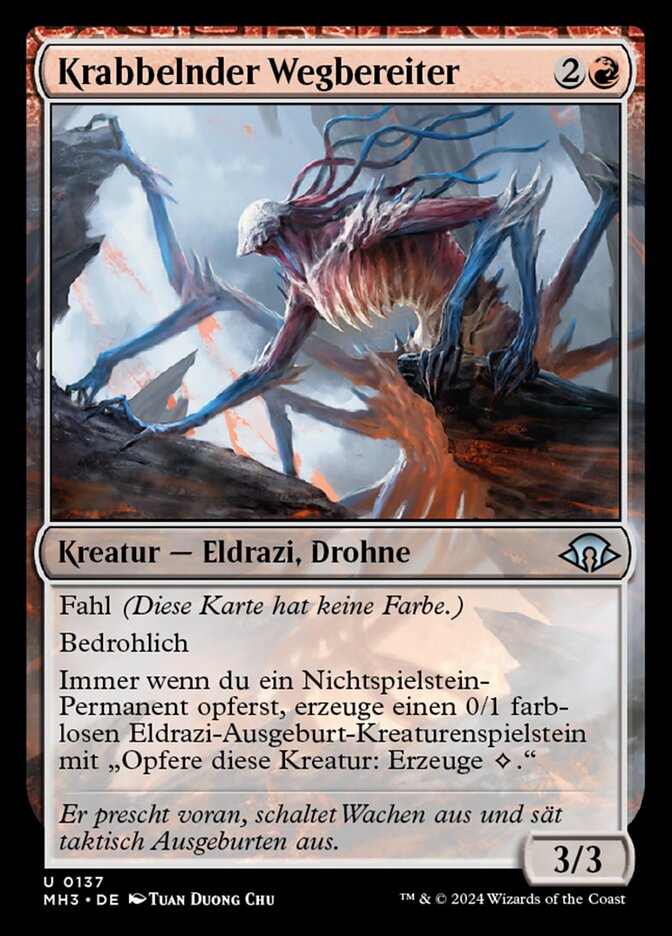 Krabbelnder Wegbereiter