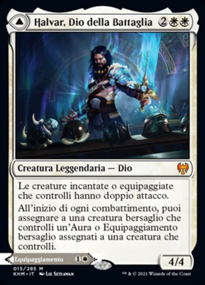 Halvar, Dio della Battaglia