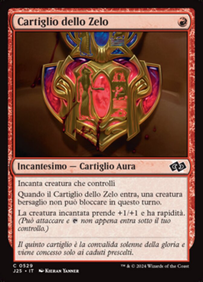 Cartiglio dello Zelo