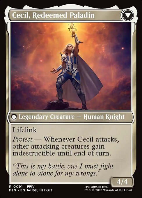 Cecil, Redeemed Paladin